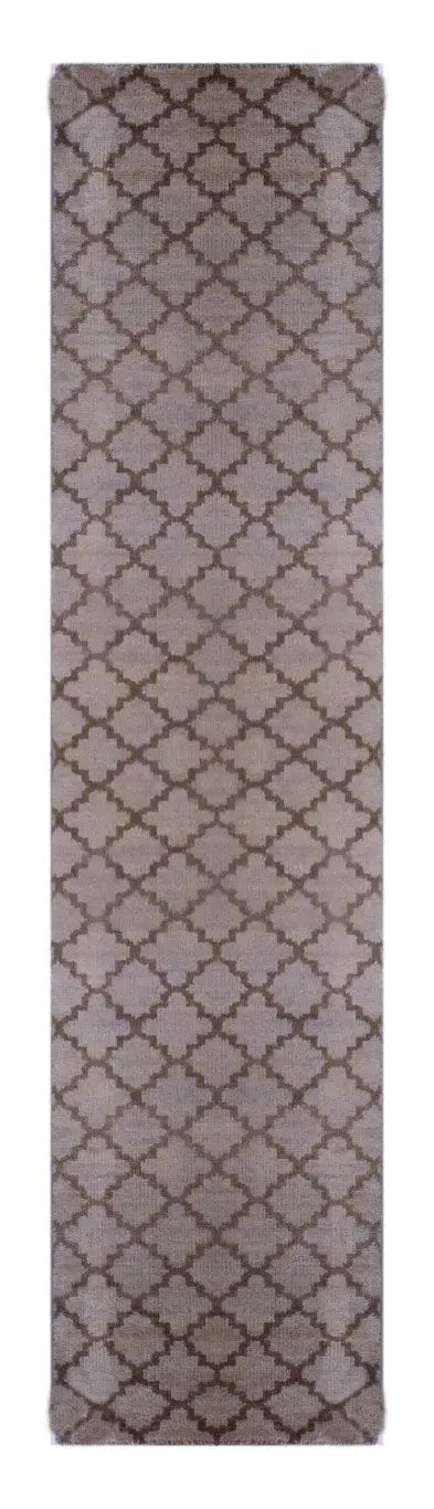 One Of The Kind Authentic Iranian Hand-Knotted Kilim 9'10" X 2'7"